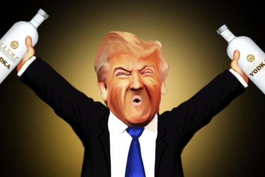Золотая водка от Дональда Трампа