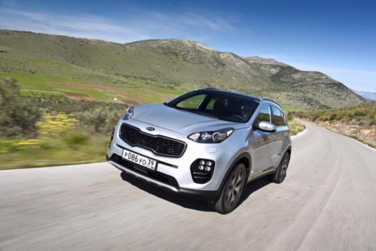 Kia Sportage Test drive в Греции