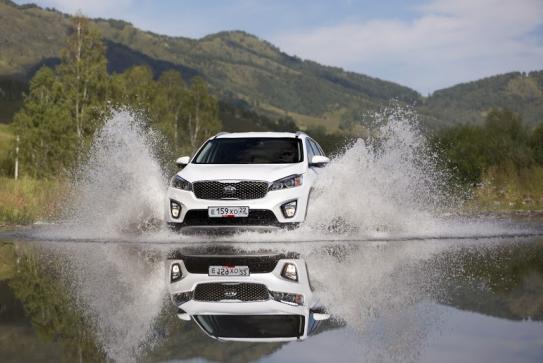 KIA SUV тест-драйв на Алтае
