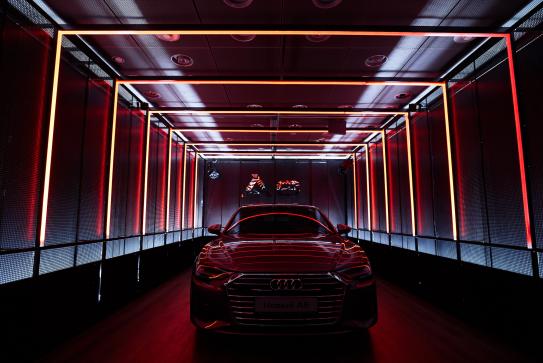 AUDI A6 Закрытая презентация