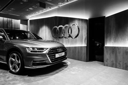 Audi A8 Закрытый показ
